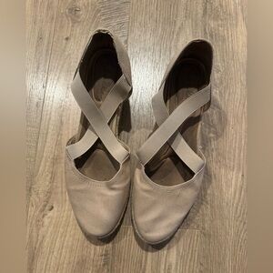 Abella Tan Ballet Wedge